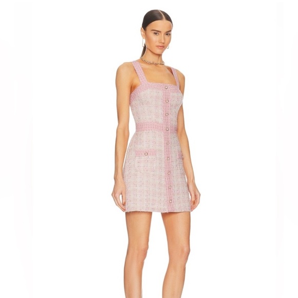 Amanda Uprichard Archie Dress in Pennington Tweed - Picture 2 of 6